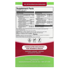 Swanson Vitamins, Women's Daily Probiotic + Prebiotic FOS With Cranberry, 35 Billion CFU, 60 Vegan Capsules