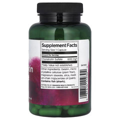 Swanson Vitamins, Chondroitin Sulfate, 600 mg, 120 Capsules