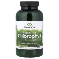 Swanson Vitamins, Chlorophyll, 300 Veg Capsules