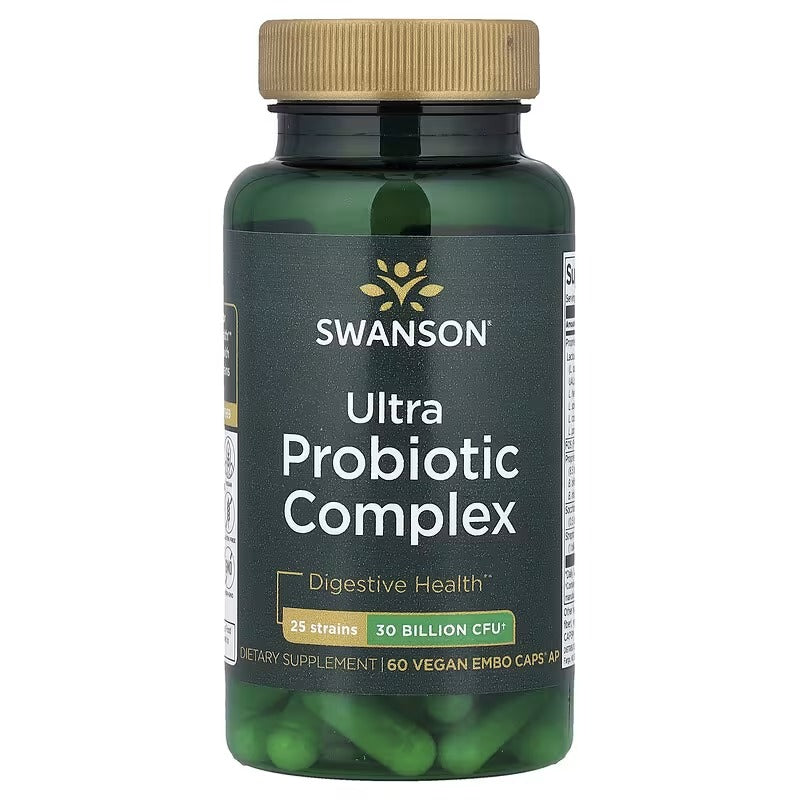 Swanson Vitamins, Ultra Probiotic Complex, 60 Vegan Embo Caps®