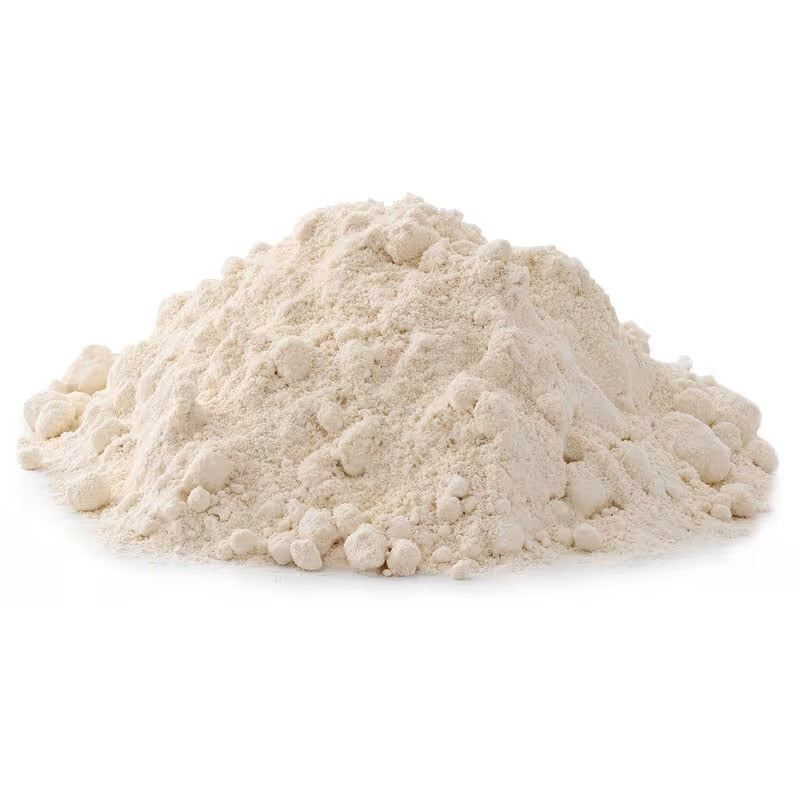 Beige sunflower lecithin powder mound