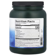 Swanson sunflower lecithin powder jar showing Nutrition Facts label on the back