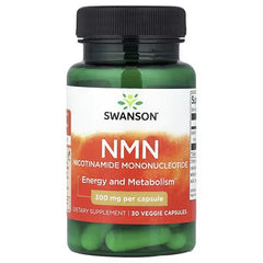 Swanson Vitamins, NMN, 300 mg, 30 Veg Capsules