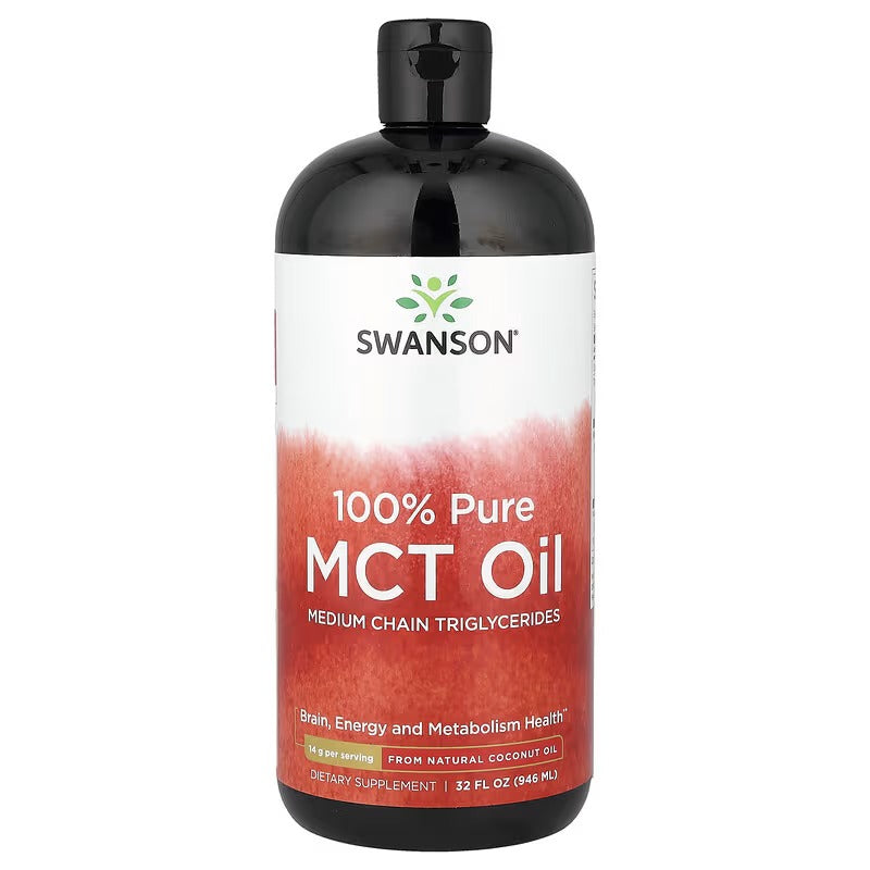 Swanson Vitamins, 100% Pure MCT Oil, 32 fl oz (946 ml)