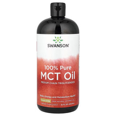 Swanson Vitamins, 100% Pure MCT Oil, 32 fl oz (946 ml)