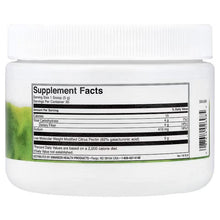 Swanson supplement facts label on back of citrus pectin powder tub