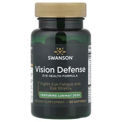 Swanson Vitamins, Vision Defence, 60 Softgels