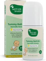 Mother Sparsh Tummy Roll On for Baby Colic Relief, 40ml