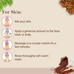 Organic Netra Pure Flaxseed Gel with Vitamin E for Hair & Skin, 200g