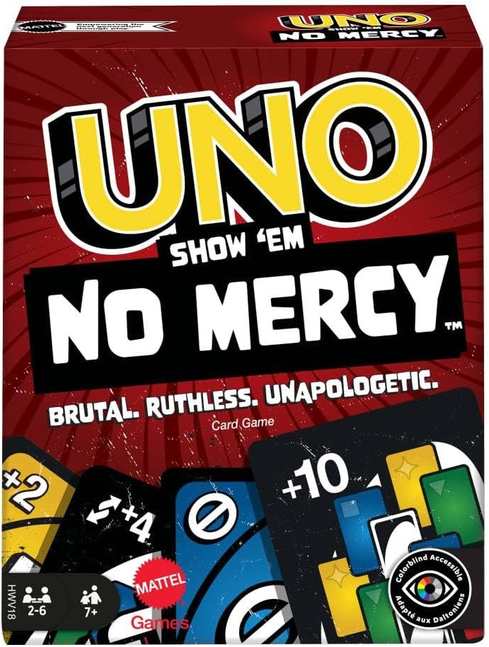 Mattel Games UNO Show 'em No Mercy Card Game