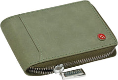 HORNBULL Steve Green RFID Blocking Leather Wallet for Men