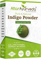 ATTAR AYURVEDA Indigo Powder for Black Hair, 200g