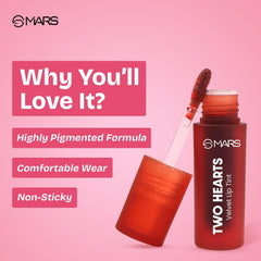 MARS Love Track Velvet Lip Tint – 2.8ml | Two Heart