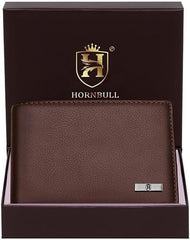 HORNBULL Maddison Men's Genuine Leather Wallet – Brown