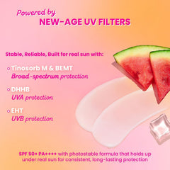 Dot & Key Watermelon Hyaluronic Cooling Sunscreen SPF 50 PA+++ – 50g | UV & Blue Light Protection