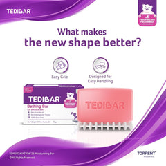 Tedibar Moisturising Baby Bathing Bar 75g – Soap-Free, Pack of 1