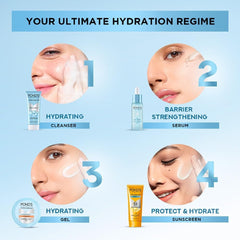 POND'S Hydra Miracle Super Light Gel with Hyaluronic Acid & Vitamin C – Lightweight Hydrating Face Moisturizer, 100 g