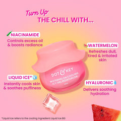 DOT & KEY Watermelon Cooling Icy Gel Moisturizer with Hyaluronic Acid, 60g