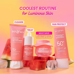 DOT & KEY Watermelon Cooling Icy Gel Moisturizer with Hyaluronic Acid, 60g