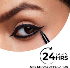 LoveChild by Masaba Kajal Pencil – Coal Black Matte – Smudge-Proof & Waterproof, Long-Lasting Deeply Pigmented Intense Black Kajal for Women – Eye Makeup Essential – 0.3 g