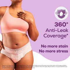 EverEve Ultra Absorbent Disposable Period Panties XL-XXL, 10 Pack