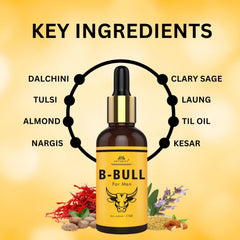 INTIMIFY Ayurvedic Oil for Men with Kesar & Til Oil – 15 ml, Pack of 1