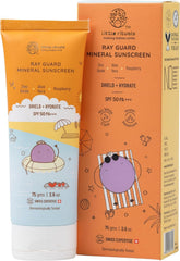 Little Rituals Mineral Baby & Kids Sunscreen Lotion SPF 50 PA+++ – Daily Use, UVA/UVB/IR & Blue Light Protection, No White Cast, Hypoallergenic, For Ages 0–15 Years