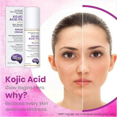Nectar Happiness Glow Serum Cream – 3% Kojic Acid, 5% Niacinamide & 1% Alpha Arbutin, 50ml