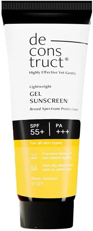 Deconstruct Lightweight Gel Sunscreen SPF 55+ PA+++ – 50g