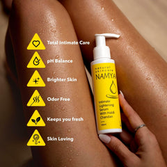 Namyaa Advanced Haldi Chandan Intimate Serum – Pack of 2, 2 × 100ml