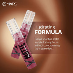MARS Matte Muse Mousse Lipstick 3ml – 12 Love Lady
