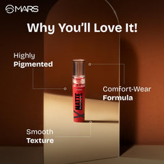 MARS Matte Muse Mousse Lipstick 3ml – 12 Love Lady