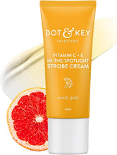 DOT & KEY Sunlit Gold vitamin C + E strobe cream tube, 30 ml.