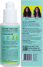 Moxie frizz-fighting hair serum bottle, teal label with white cap; SPF 35 noted