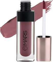 MARS Popstar Non-Drying Liquid Mousse Lipstick | Matte Finish | Lightweight & Non-Sticky Formula | Up to 12 Hours Long-Lasting | Transferproof & Waterproof | Shade 12-Fame | 6ml
