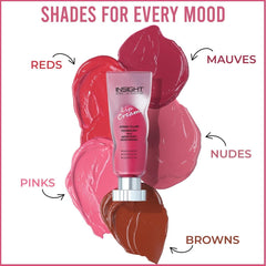 INSIGHT Lip Cream – Hera | Long Lasting Liquid Matte Lipstick | Non-Sticky & Transferproof | Up to 16 Hr Wear | Infused with Avocado, Coconut Oil & Niacinamide | 5g  Bran