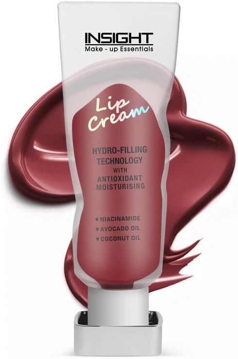 INSIGHT Lip Cream – Hera | Long Lasting Liquid Matte Lipstick | Non-Sticky & Transferproof | Up to 16 Hr Wear | Infused with Avocado, Coconut Oil & Niacinamide | 5g  Bran