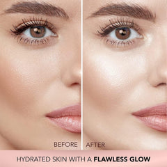 FACES CANADA Strobe Cream – Gold | 3-in-1 Primer + Highlighter + Moisturizer | Shea Butter & Hyaluronic Acid | Intense Hydration | Radiant Dewy Glow | Illuminating Makeup Base | 30ml