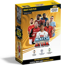 Match Attax Smart Pack Plus trading card box for season 2024/25