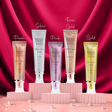 FACESCANADA strobe cream set of tubes: Peach, Silver, Pink, Rose Gold, Gold