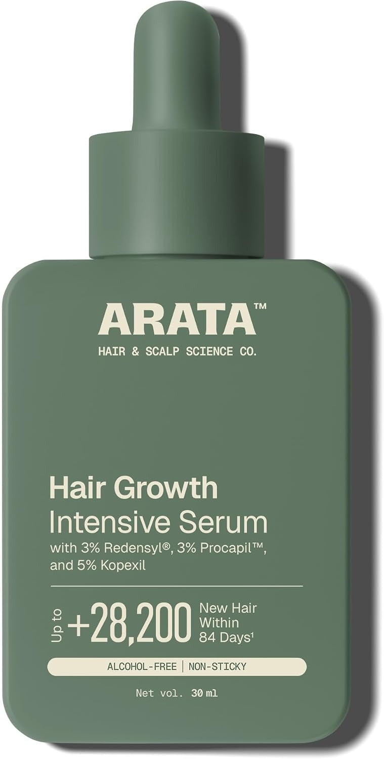 ARATA Intensive Hair Growth Serum – 3% Redensyl & 3% Procapil, 30 ml