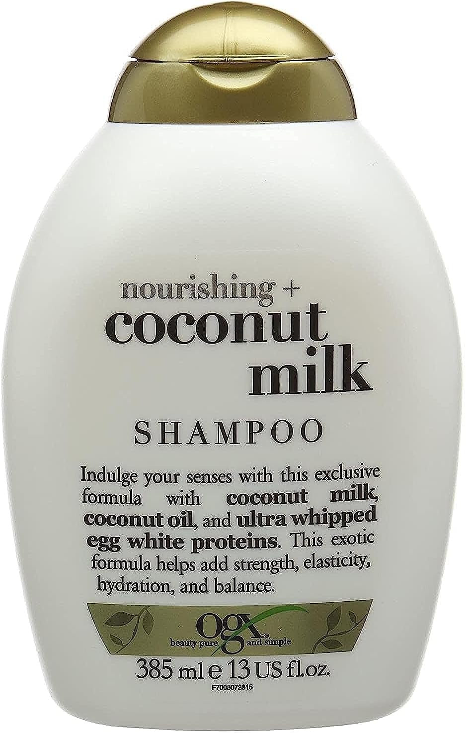 OGX Nourishing + Coconut Milk Shampoo – Nourishing Hair Care Shampoo, 385 ml