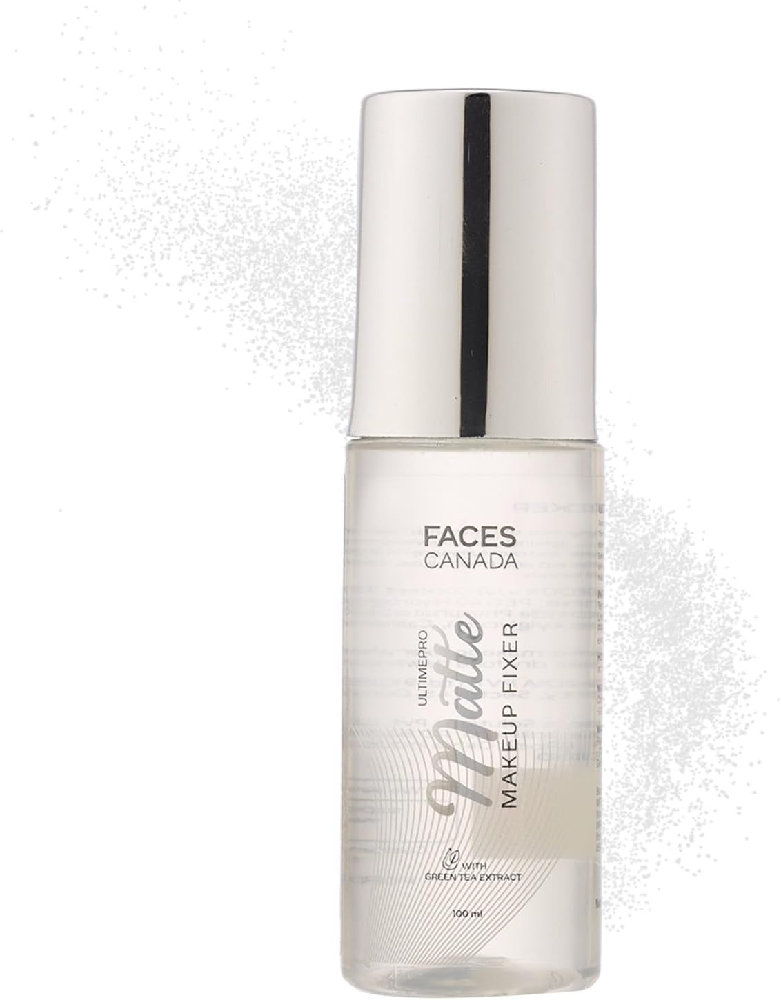 FACES CANADA Ultime Pro Matte Makeup Fixer – Long-Lasting Makeup Setting Spray, Oil Control, Hydrating & Refreshing, Non-Drying Matte Finish, 100 ml