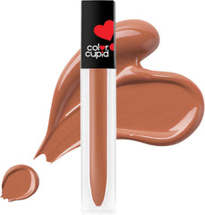 Color Cupid Long Stay Liquid Lipstick – Mocha LL8, Long-Lasting Lip Color, 4 ml