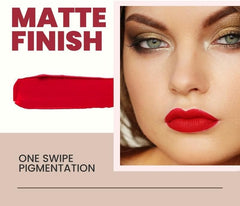 MARS Matte Super Stay Lipstick 12-Sinful | 12-Hour Long Lasting, Smudge-Proof & Waterproof | 2.6g