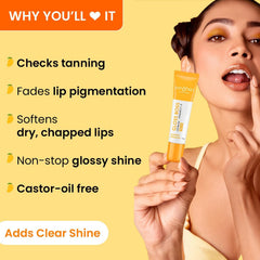 Dot & Key Mango Passion Non-Tinted Lip Balm with SPF 30 – 12g | Colorless Moisturizing Lip Balm for Men & Women | Dry & Chapped Lip Care | Winter Lip Care