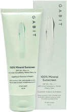 Mineral sunscreen tube with box, green tint, SPF 50 PA++++