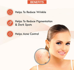 Kozicare Kojic Acid & Papaya Face Cream – Tan Removal & Skin Brightening Cream for Glowing Skin – Non-Greasy & Lightweight – 15g