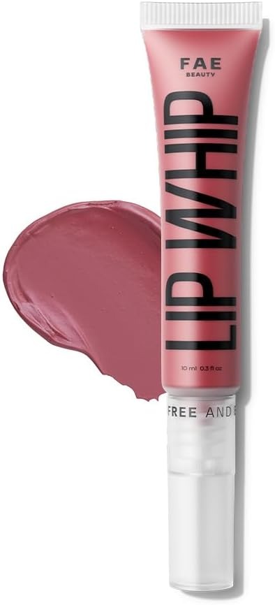 FAE Beauty Lip Whip 12H Matte Liquid Lipstick – Long-Wear, Non-Drying Soft Mousse, Smudgeproof, Vegan – Edge