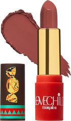 LoveChild Masaba - Caramel - Luxe Matte Lipstick, Moisturising, Long lasting, Finish, Bullet Matte Pink Nude Lipstick, 4ML